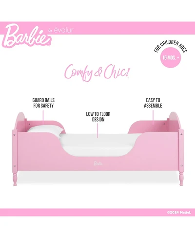 Barbie Dreamscape Toddler Bed Pink