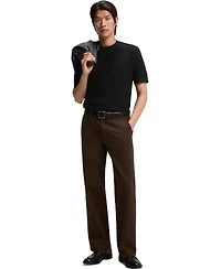 Boss by Hugo Men's Mercerized Cotton Basket Weave T-Shirt