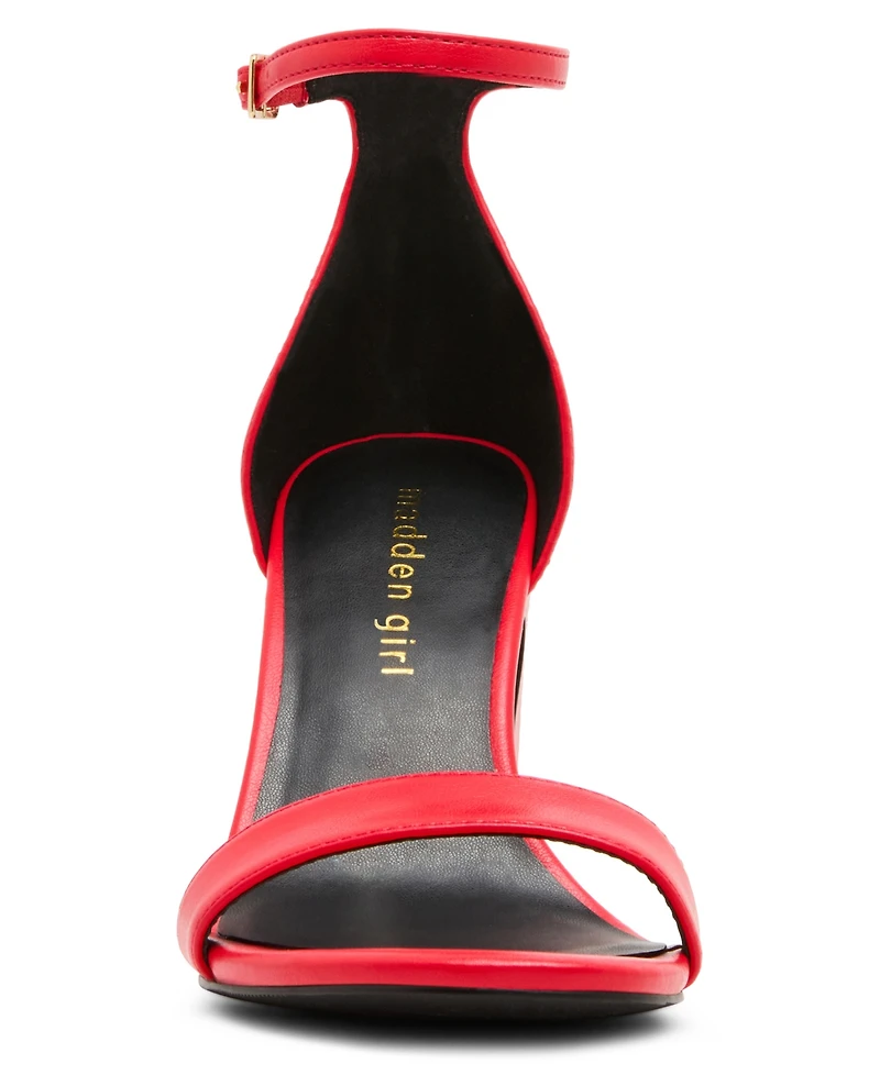 Madden Girl Sasha Two-Piece Block-Heel Dress Sandals