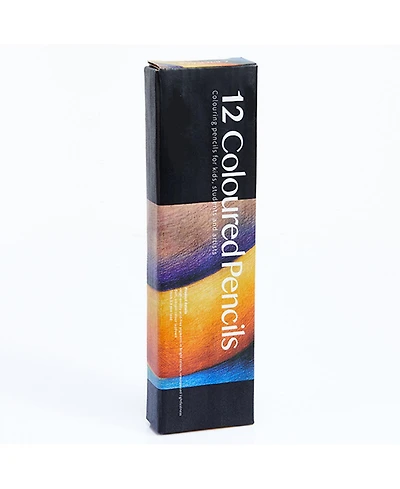 Htutwoo Colors Oil-based Colored Pencil, Hexagon Wooden Handle Set with Soft Oil-Based Cores for Drawing