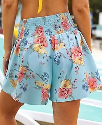 Cupshe Women's Sailing the Cays Floral Shorts