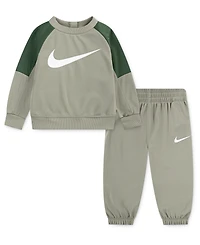 Nike Baby Boys' Lifestyle Essentials Crewneck T-Shirt and Joggers, 2-Piece Set