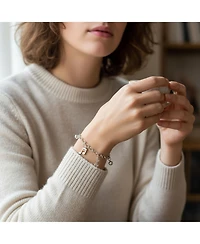 Bling Jewelry Musician Bells Clef Music Notes Charm Anklet Ankle Bracelet .925 Sterling Silver