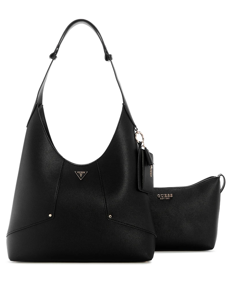 Guess Darcy Magnetic Snap Large Hobo Bag