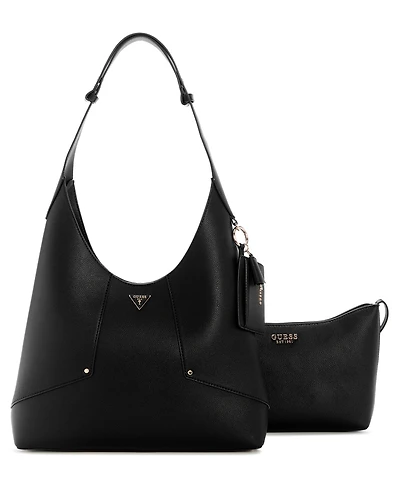 Guess Darcy Magnetic Snap Large Hobo Bag
