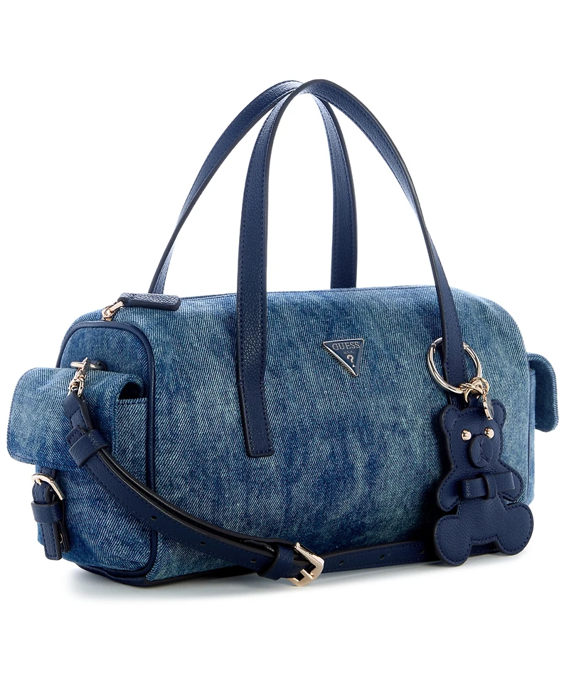 Guess Kassie Small Box Satchel Bag