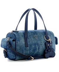 Guess Kassie Small Box Satchel Bag