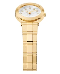 Michael Kors Women's Billie Three-Hand Gold-Tone Stainless Steel Watch, 26mm