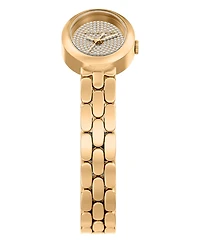 Michael Kors Women's Maude Three-Hand Gold-Tone Stainless Steel Watch and Bracelet Set, 21MM