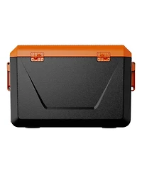 Mecale 63 Qt Hard Cooler, Insulated Portable Cooler with Ice Retention, Heavy-Duty Handles, Cup Holder, Lightweight Rigid Design