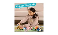 Robocar Poli 6-Pack Die-Cast Metal Toy Cars with Brooms Town Friends (Cap, Mini, Rody, Trino, Camp, Lifty) – Fun Role-Play for Kids