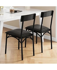Gaomon Kitchen Table Dining Chairs Set of 2 Upholstered Dining Chairs for Dining Room, Home Office, Living Room