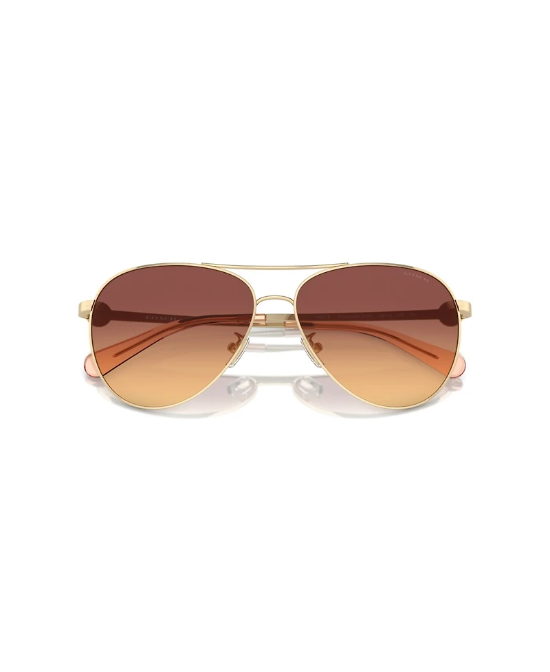 Coach Women's Pilot Sunglasses, C6178 HC7128