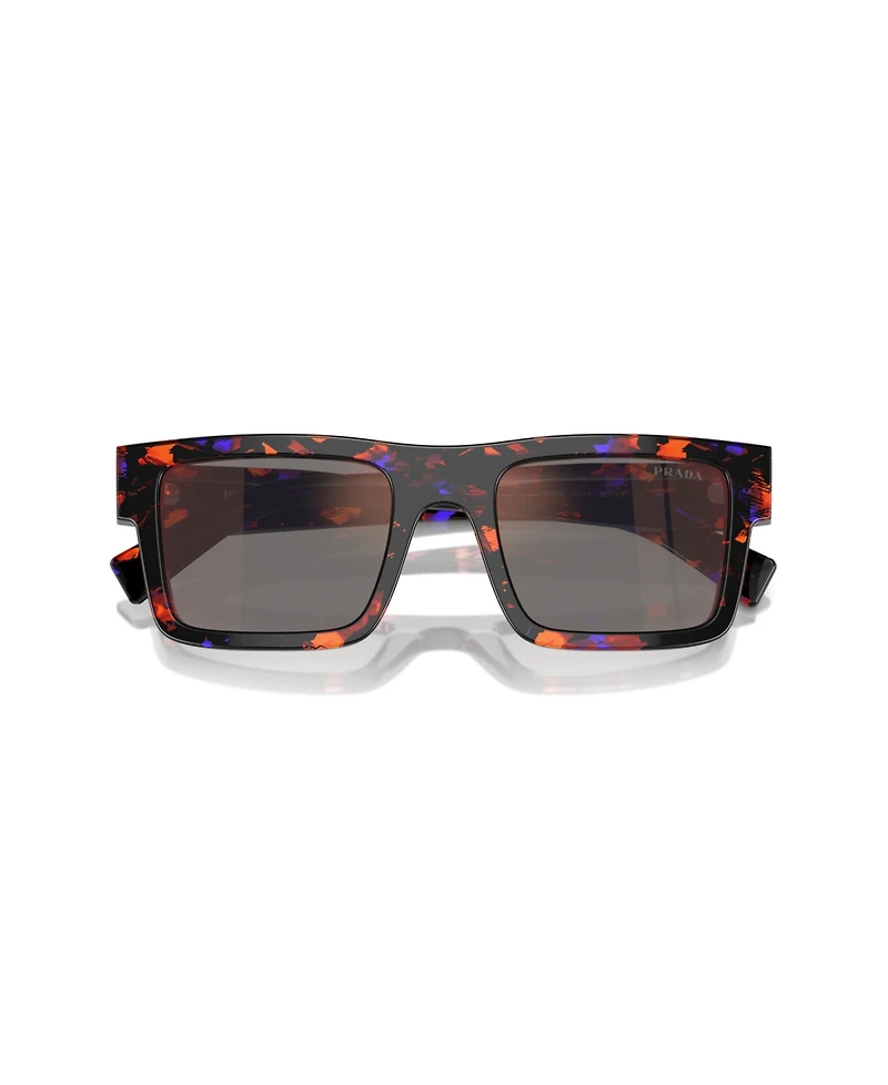 Prada Men's Rectangle Sunglasses