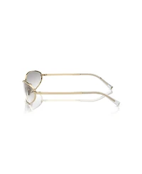 Prada Women's Oval Sunglasses