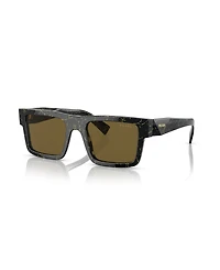Prada Men's Rectangle Sunglasses, Pr 19WS