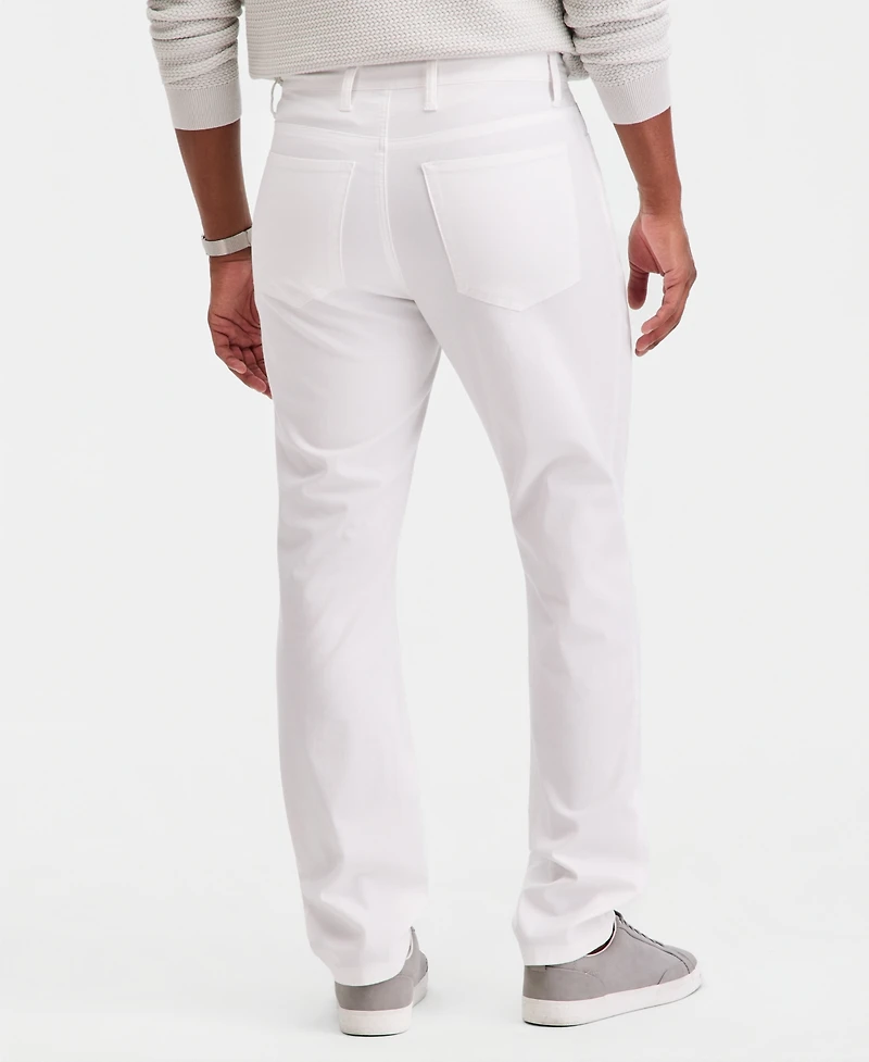 Alfani Men's Cotton-Blend 5-Pocket Regular-Fit Pants, Macy's Exclusive