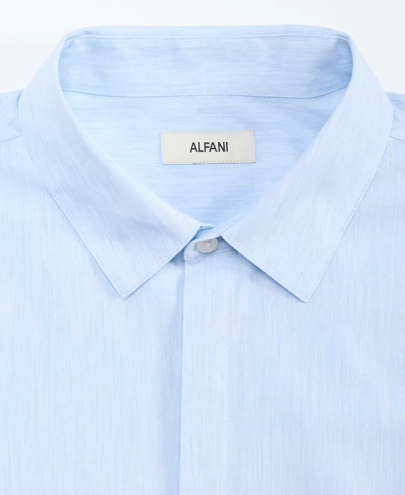 Aflani Men's Luke Cotton Long-Sleeve Button Shirt, Macy's Exclusive