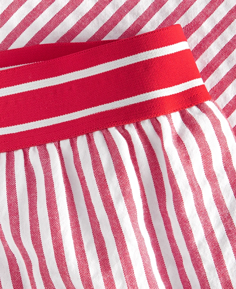On 34th Women's Striped Boxer-Style Shorts, Macy's Exclusive