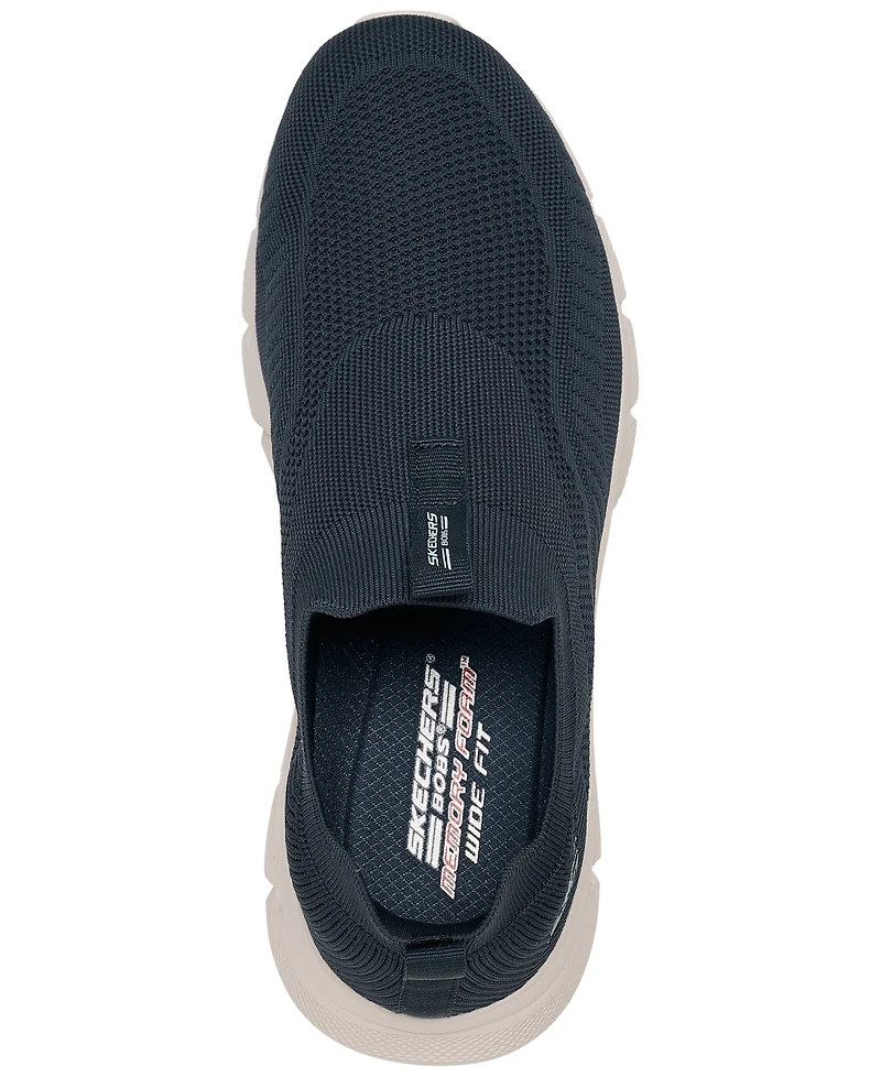 Skechers Men's Bobs Sport B Flex Slip-On Wide-Width Walking Sneakers from Finish Line