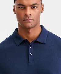 Alfani Men's Alfatech Polo Shirt, Macy's Exclusive