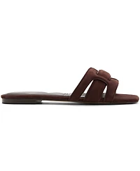 Aldo Women's Elenaria Square Toe Flat Sandals