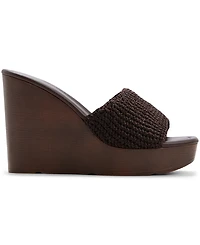 Aldo Women's Grounded Slip-On Wedge Sandals