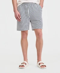 Sun + Stone Men's Jack Stripe 6" Pull-On Shorts, Macy's Exclusive