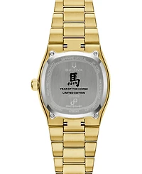 Bulova Men's Limited Edition Super Seville Year of the Horse Gold-Tone Bracelet Watch, 38mm