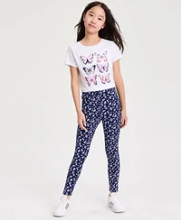 Epic Threads Girls' 5-20 Ditsy Floral-Print Leggings, Macy's Exclusive