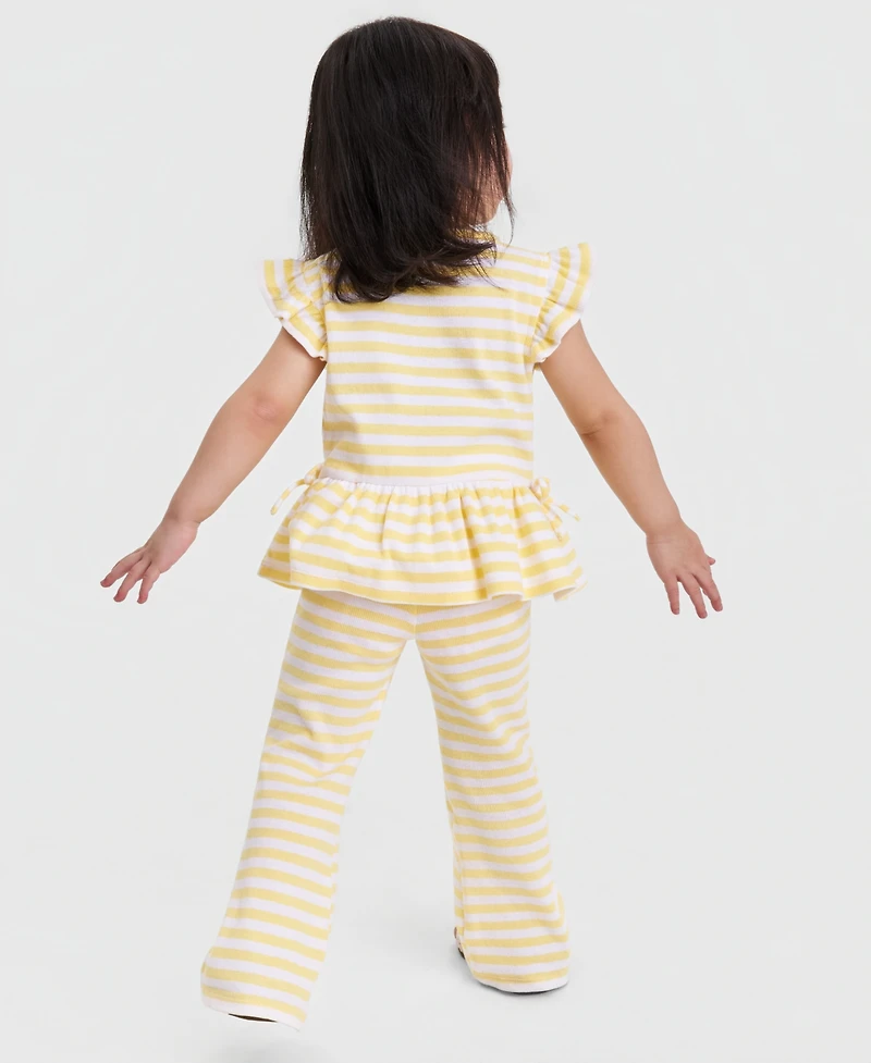 Epic Threads Girls' 12M-5T Striped Top and Pants, 2-Piece Set, Macy's Exclusive