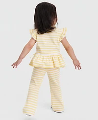 Epic Threads Girls' 12M-5T Striped Top and Pants, 2-Piece Set, Macy's Exclusive