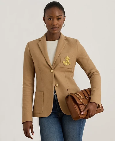 Lauren Ralph Petite Bullion Jacquard Blazer