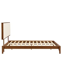 Streamdale Furniture Streamdale Bamboo Platform Bed with Adjustable Headboard