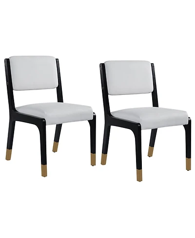 Streamdale Furniture Modern Farmhouse Dining Chairs, Set of 2