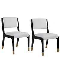 Streamdale Furniture Modern Farmhouse Dining Chairs, Set of 2