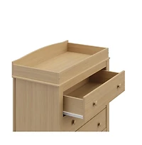 Graco Noah 3 Drawer Chest with Changing Topper (Driftwood)