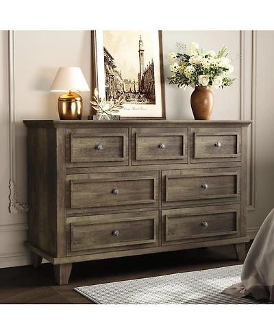 gaomon 7 Drawer Dresser for Bedroom, Chest of Drawers with Deep Drawers