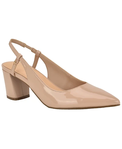 Tommy Hilfiger Women's Jezibee Block Heel Dress Slingback Pumps