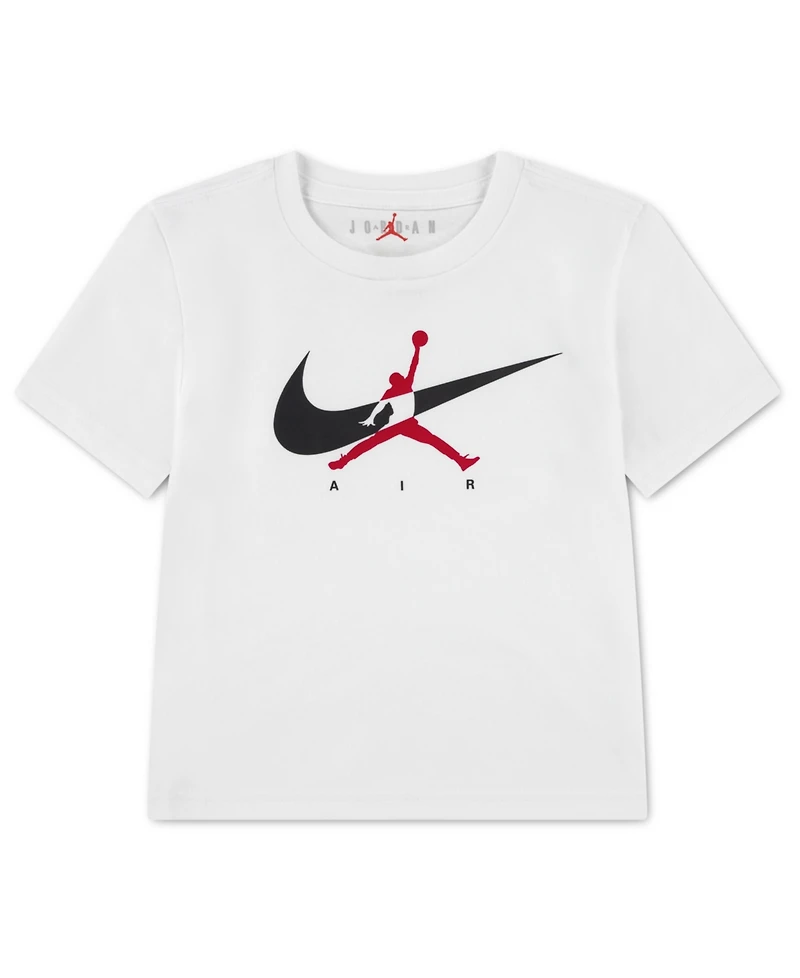Jordan Boys' Toddler 2T-4T Jumpman Swoosh Intersection T-Shirt