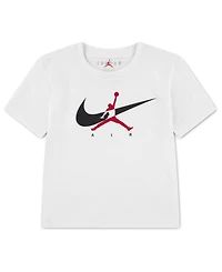 Jordan Boys' Toddler 2T-4T Jumpman Swoosh Intersection T-Shirt