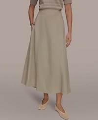 Donna Karan Weekend Women's Long Panel A-Line Skirt