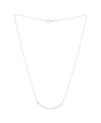 Pre-Owned Tiffany & Co T Smile Pendant Necklace