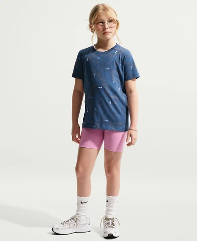 Nike Girls' Sportswear Short-Sleeve Printed T-Shirt