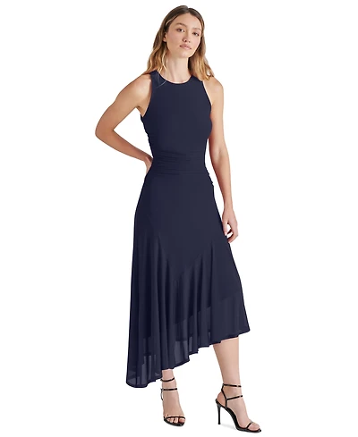 Steve Madden Women's Laney Asymmetrical Hem Sleeveless Dress