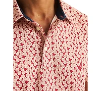 Nautica Men's Short-Sleeve Printed Sand Dollar Polo Shirt