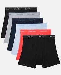 Calvin Klein Men's 5+1 Bonus Pack Classic Cotton Boxer Bries