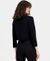 Anne Klein Women's Open-Front Shrug Cardigan