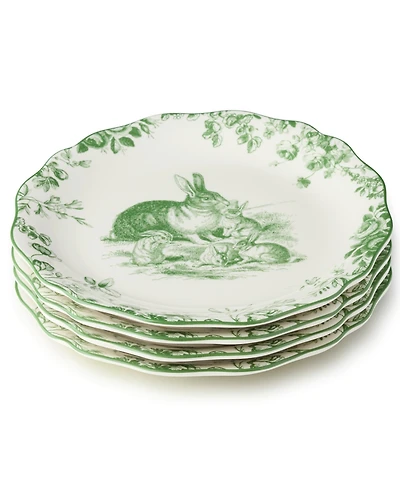 Certified International Le Jardin Dinner Plates, Set of 4