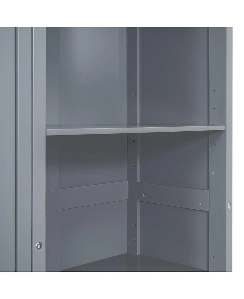 Streamdale Furniture Queen Size Murphy Bed Wall Bed with Shelves